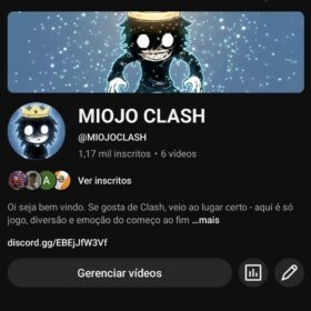 CONTA VIRAL YOUTUBE 1,18 mil inscritos