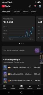 CONTA VIRAL YOUTUBE 1,18 mil inscritos - Imagem 2