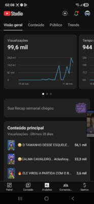 CONTA VIRAL YOUTUBE 1,18 mil inscritos - Imagem 2