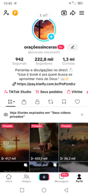 📢 Venda de Conta TikTok – Nicho Religioso