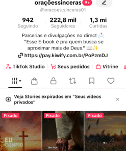 📢 Venda de Conta TikTok – Nicho Religioso