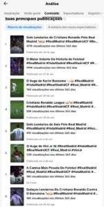 Conta Tiktok Do Real Madrid – Mais de 953 mil Visualizaçoēs – Mais de 104 Mil curtidas – Mais de 12K de seguidores - Imagem 4