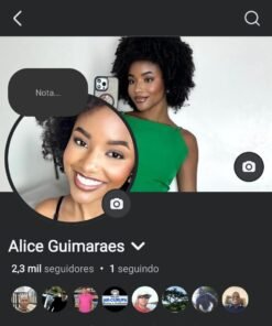 Conta feminina monetizada 2,6 mil seguidores