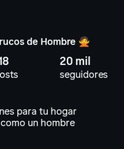 Perfil do Instagram (20k de seguidores) - conconsertos, dicas de manutenção e truques úteis para casa.