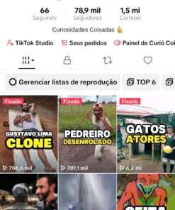 NÃO TEM IGUAL!! Tik Tok MONETIZADO 78.9K (DESDE 2022) RELÍQUIA!