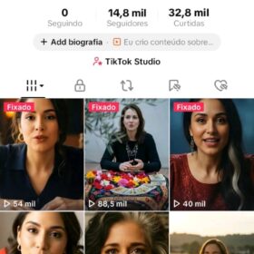 CONTA DO TIKTOK MONETIZADA 14,800 SEGUIDORES (ÓTIMO ENGAJAMENTO)