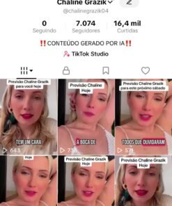 Conta TikTok (quase monetizada) 7075 Seguidores