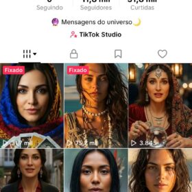 CONTA DO TIKTOK MONETIZADA 11,8K SEGUIDORES (ENGAJADA)