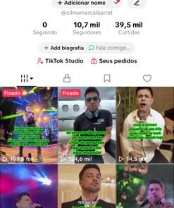CONTA DO TIKTOK MONETIZADA +10,7K SEGUIDORES (ÓTIMO ENGAJAMENTO)