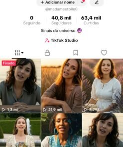 CONTA DO TIKTOK MONETIZADA +40,8K SEGUIDORES (ÓTIMO ENGAJAMENTO)
