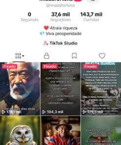 CONTA TIKTOK 🇧🇷 37K+ SEGUIDORES BR 🇧🇷 PROMOVER+SITE+LIVES+TROCAR NOME ✅