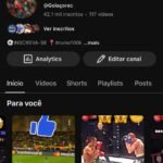 Canal Youtube Monetizado voltado ao esporte futebol e mundo das lutas com 42K de Inscritos