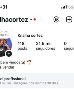 Conta de cortes Vital 21,7 mil seguidores