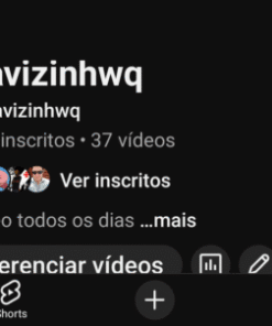 CANAL YOUTUBE 889 inscritos