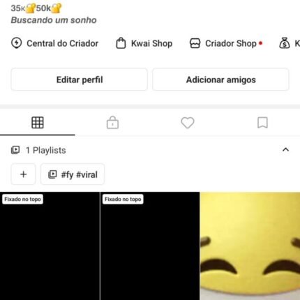 CONTA KWAI MONETIZADA 26K Seguidores