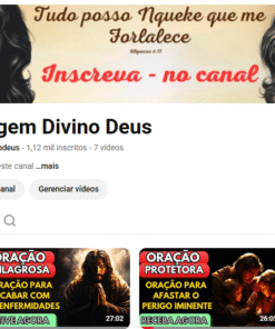 CANAL 1.123 INSCRITOS - NICHO RELIGIOSO