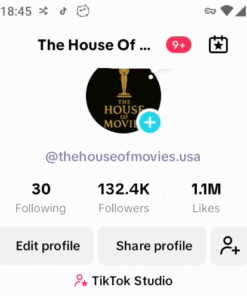 TikTok Gringo Monetizado +144k Seguidores