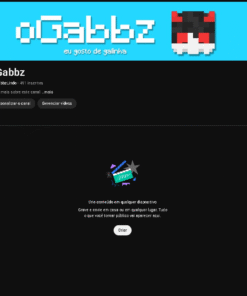 Canal do Youtube com 491 inscritos