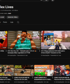 Canal Youtube com 5k inscritos Monetizado limpo e engajado