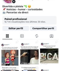 🔥+ De 80 mil alcance diária no stories, 478 mil de seguidores.