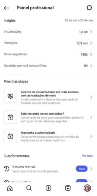 Instagram 9K 🔥 +1.6M Views em 30 Dias 🚀 Orgânico! - Imagem 3