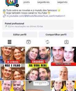 🔥 INSTAGRAM 42.6K Seguidores Reais | 33M Views em 30 Dias 🚀 | Reels com +5 Milhões 🎬 — Nicho Novelas & Famosos 💎