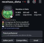 Instagram de 300K nicho emagrecimento 🔥