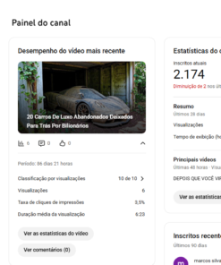 Canal YouTube em Português (Brasil) | NEOTV | Não Monetizado | Sem Penalizações 2,17 mil inscritos