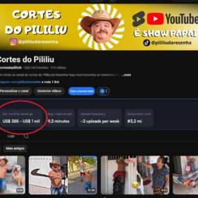 CANAL DE COMÉDIA - FÁCIL DE MANTER RENDENDO DE R$ 1,6K A R$ 3K/MÊS
