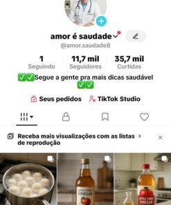 Conta TikTok monetizada 11k de seguidores