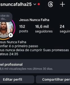 Insta orgânico de 16K crescendo 🍀