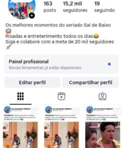 Insta 3.8milhoes alcance 15k seguidores