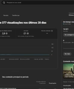 CANAL 16K DE INSCRITOS PREÇO DE BANANA