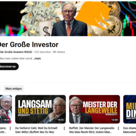 Canal Dark no nicho de Finanças em Alemão