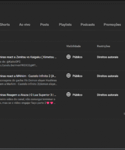 Canal Viral +175 mil views e 670 INSCRITOS Pico 30% CTR +4000 horas +1.3Milhões IMPRESSÕES