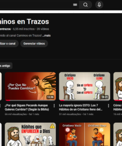 CANAL ESPIRITUALIDADE ESPANHOL - NICHO VIRAL 🔥 6,55 mil inscritos