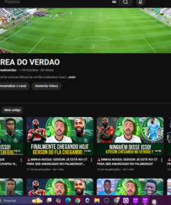 canal monetizado engajado - futebol 999 inscritos • 40 vídeos