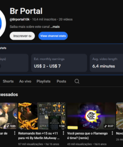 CANAL MAIS ANTIGO DO YOUTUBE 10k