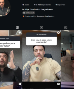 IG Profissional da Saúde com 615 mil seguidores