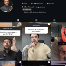 IG Profissional da Saúde com 615 mil seguidores
