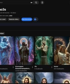 CANAL com 1,100 inscritos Shorts RELIGIOSO - SEM NENHUMA RESTRIÇÃO
