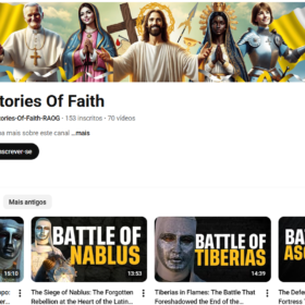 Canal Dark no nicho de Religião e História em inglês 153 inscritos