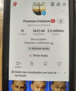 Conta do tiktok com 261 mil seguidores( Região estados Unidos), já documentada, monetizada, engajada e sem restrições, Conta pronta para uso. Conta Premium