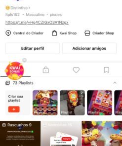 Conta do kwai 830.9K Seguidores