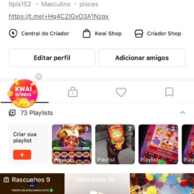 Conta do kwai 830.9K Seguidores