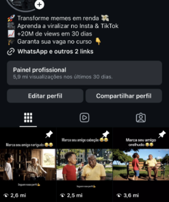 Instagram de memes com 146 mil Seguidores