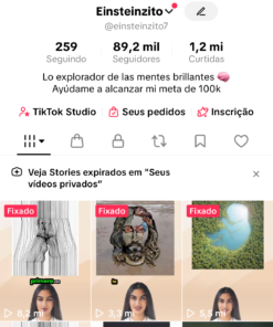 CONTA DO TITOK COM 89mil SEGUIDORES MONETIZADA E COM TIKTOK SHOP APROVADO
