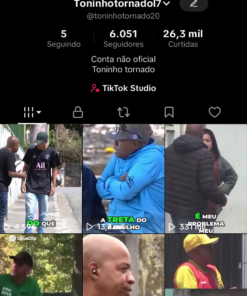 Tiktok 6k seguidores rendendo muito, nicho humor fácil de viralizar ( quase monetizando já)