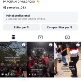 Conta de Instagram 1.072 seguidores