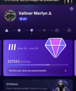 Conta Tiktok LVL27 Gifter